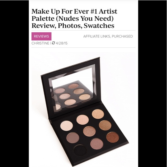Artist Shadows 1 Nudes You Need Make Up For Ever - Picture 13 of 16